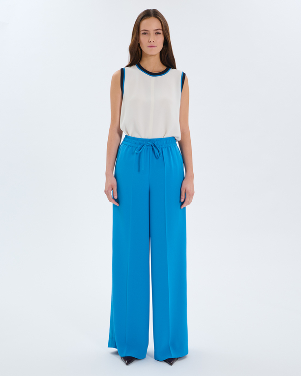 Pantalon Piela Pantalon fluide cobalt ZAPA