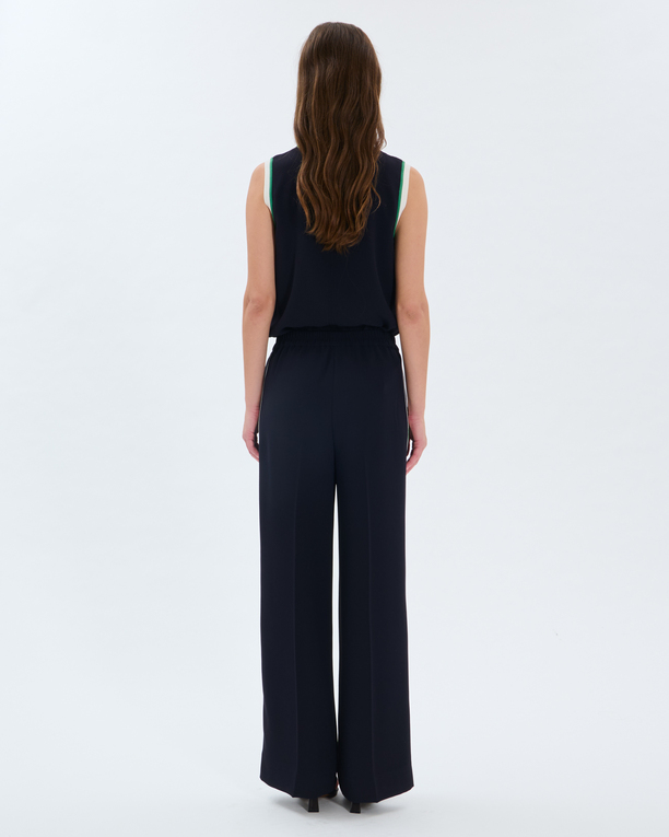 Pantalon Poemia Pantalon fluide avec bandes nocturne ZAPA