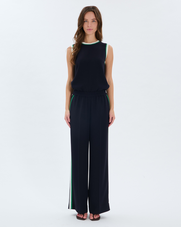 Pantalon Poemia Pantalon fluide avec bandes nocturne ZAPA