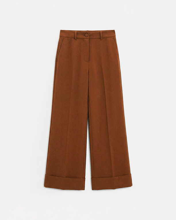 Pantalon Parly Pantalon droit acajou ZAPA