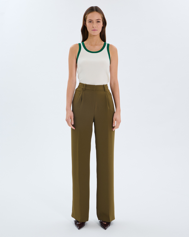 Pantalon Pedro Pantalon fluide olive ZAPA