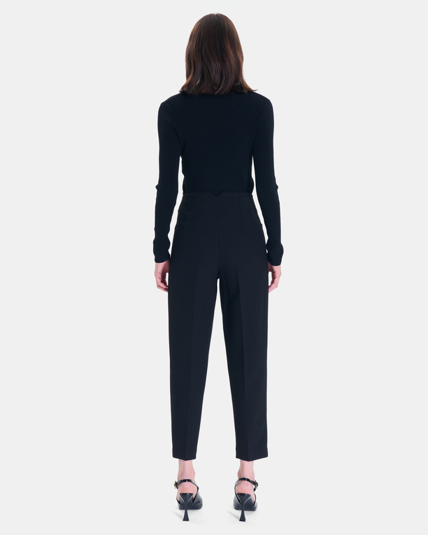 Pantalon Power Pantalon cigarette noir ZAPA