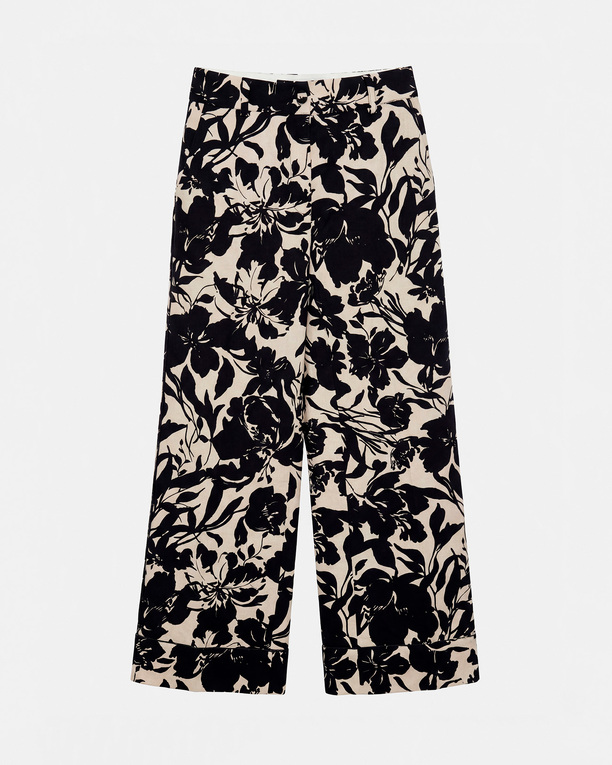 Pantalon Parlya Pantalon en lin imprimé ZAPA