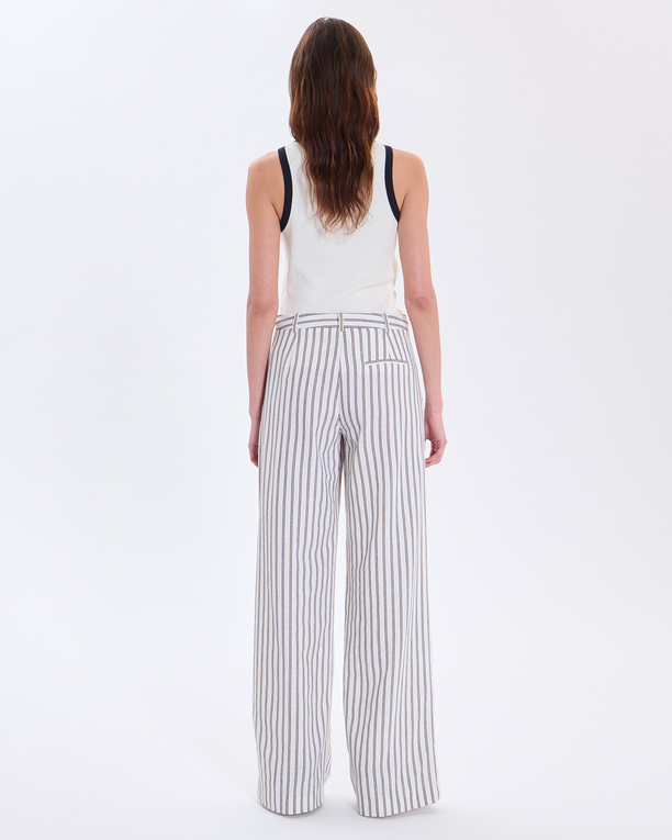 Pantalon Pleyel Pantalon en coton écru ZAPA