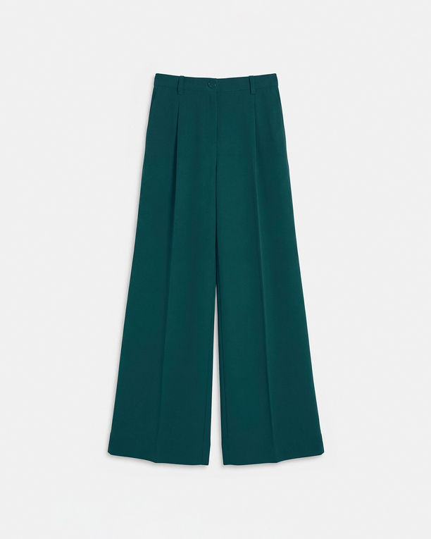 Pantalon Pleyel Pantalon à pinces vert ZAPA