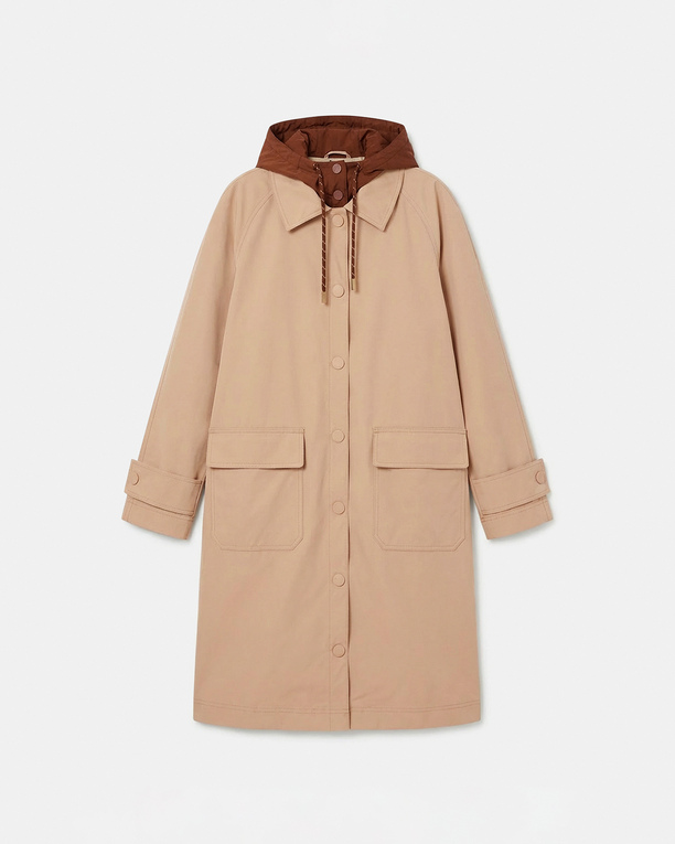 Parka Pascal Parka à capuche amovible sable ZAPA