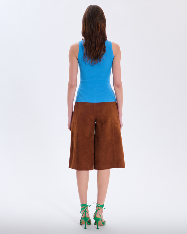Pull Naho Pull en viscose bleu ocean ZAPA