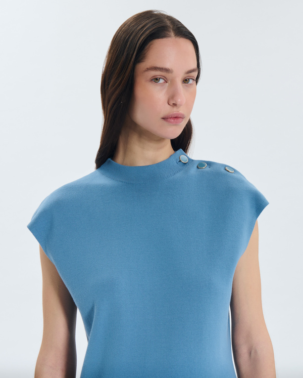 Pull Nigella Pull en coton épaule boutonnée ZAPA