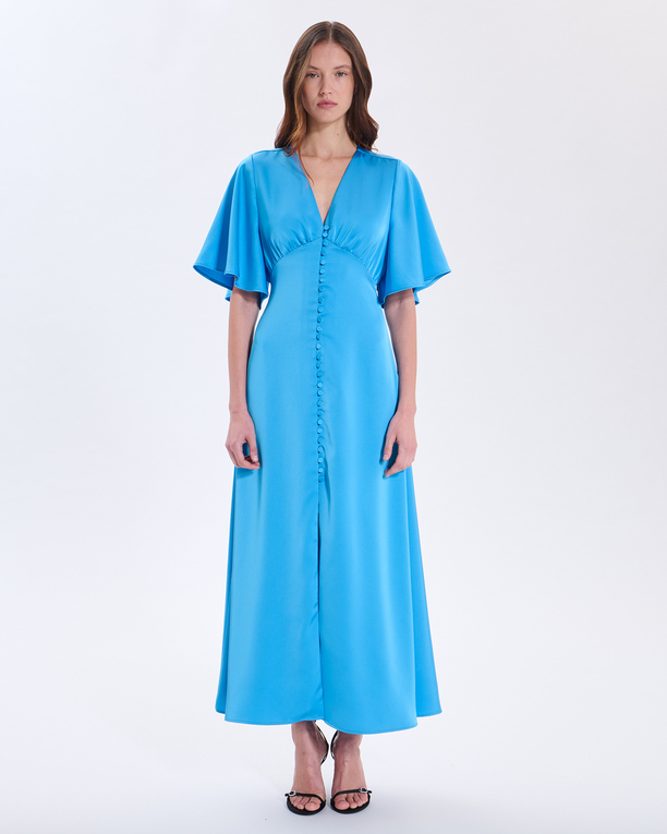 Robe Romilie Robe Romilie bleu ocean ZAPA