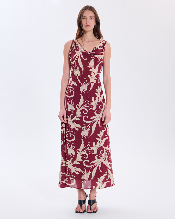 Robe Rylie Robe en viscose imprimé ZAPA