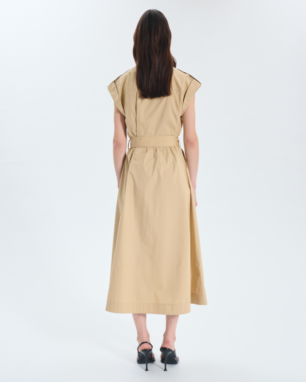 Robe Riyad Robe midi saharienne ZAPA