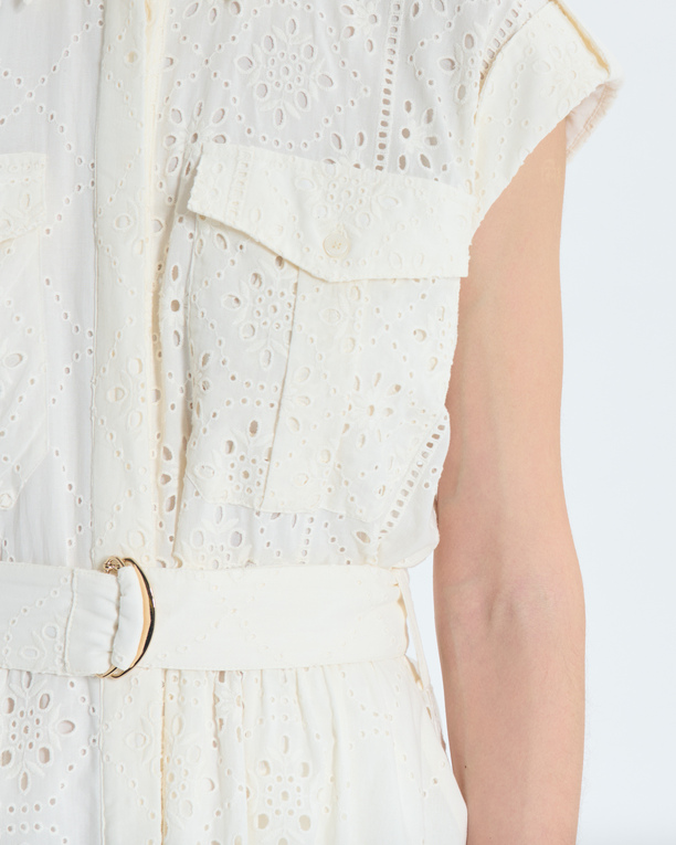Robe Riyad Robe en coton écru ZAPA