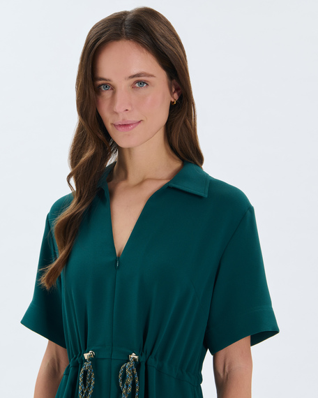 Robe rebel robe avec cordon vert zapa