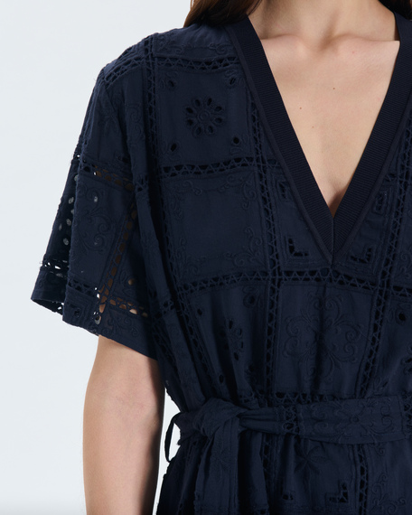 Robe roxane robe en coton nocturne zapa