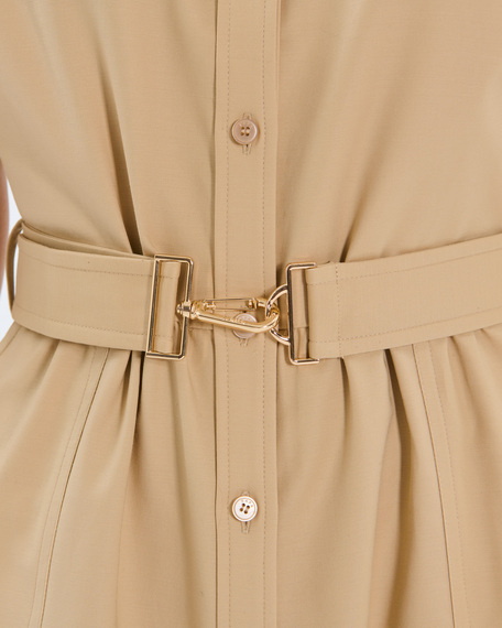 Robe ralizee robe saharienne en coton sable zapa