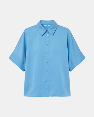Chemise Charlize Chemise bleu ocean ZAPA