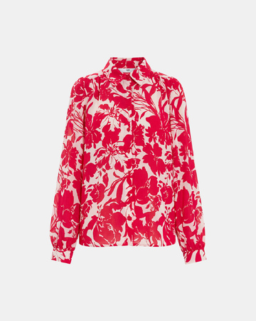 Chemise Castille Chemise en viscose framboise ZAPA