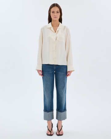 Chemise Cassidy Chemise fluide &eacute;cru ZAPA