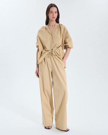 Chemise Cora Chemise en coton sable ZAPA