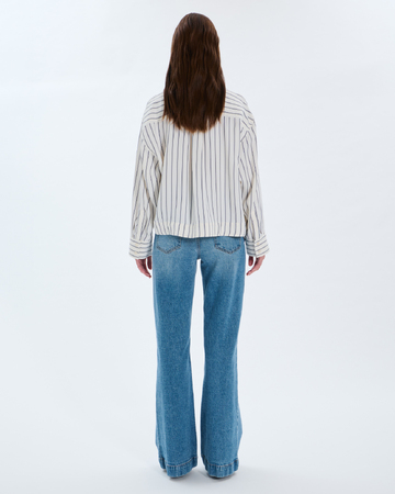 Chemise Casa Chemise à rayures en viscose ZAPA