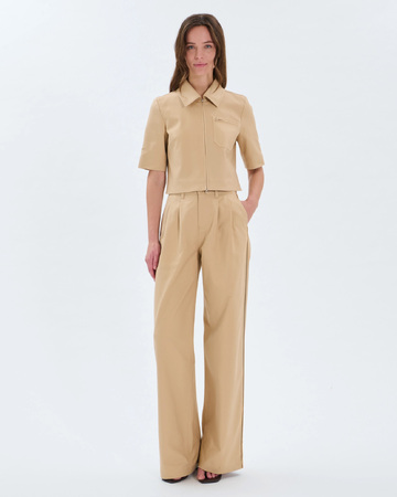 Chemise Candice Chemise en coton sable ZAPA