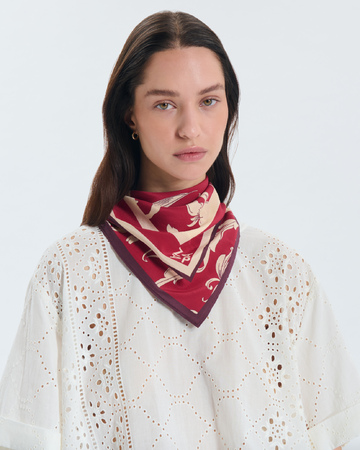 Foulard Elea Foulard en soie imprimé ZAPA