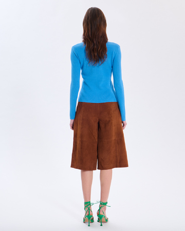 Gilet Gahano Gilet en viscose bleu ocean ZAPA