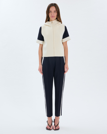 Gilet Gelia Gilet en laine &eacute;cru ZAPA