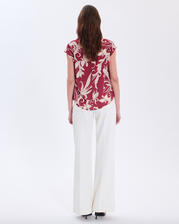 Top Tauri Top en viscose imprimé ZAPA