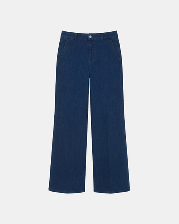 Jean Pansy Jean en coton indigo ZAPA
