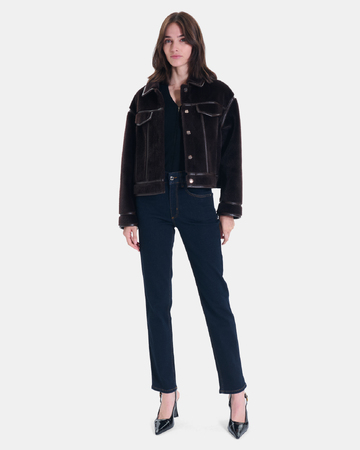 Jean New Jayce Jean droit en coton bleu brut ZAPA