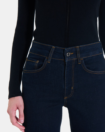 Jean New Jayce Jean droit en coton bleu brut ZAPA