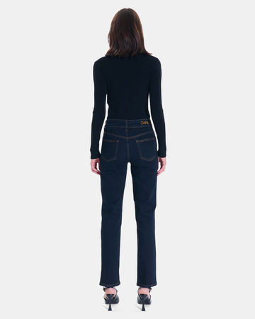 Jean New Jayce Jean droit en coton bleu brut ZAPA