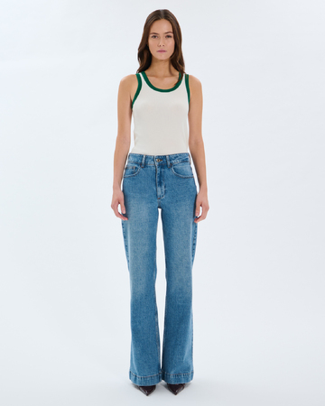 Jean New Jessie Jean en coton bleu ZAPA