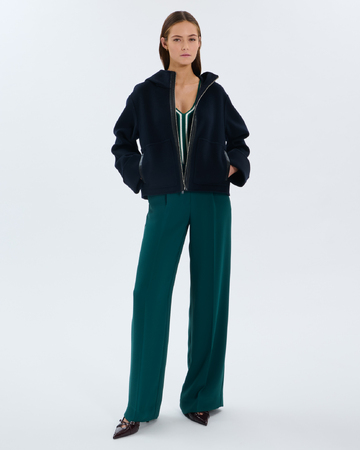 Manteau Marjy Manteau en laine nocturne ZAPA