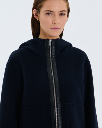 Manteau Marjy Manteau en laine nocturne ZAPA