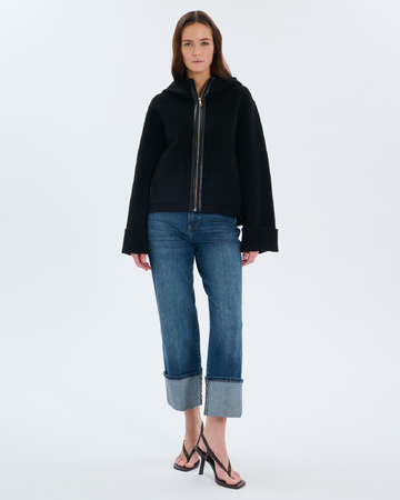 Manteau Marjy Manteau en laine noir ZAPA
