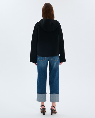 Manteau Marjy Manteau en laine noir ZAPA