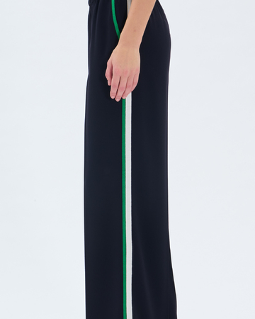 Pantalon Poemia Pantalon fluide avec bandes nocturne ZAPA