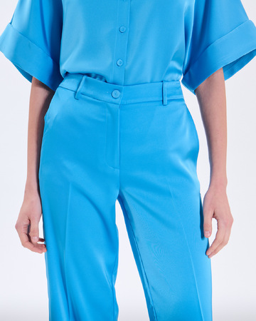 Pantalon Parlo Pantalon Parlo bleu ocean ZAPA