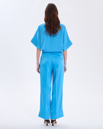 Pantalon Parlo Pantalon Parlo bleu ocean ZAPA