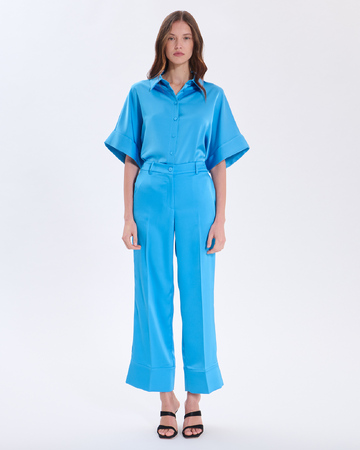 Pantalon Parlo Pantalon Parlo bleu ocean ZAPA