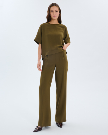 Pantalon Pedro Pantalon fluide olive ZAPA