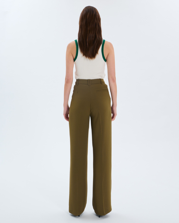 Pantalon Pedro Pantalon fluide olive ZAPA