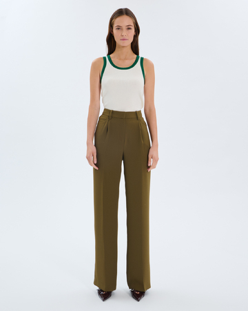 Pantalon Pedro Pantalon fluide olive ZAPA