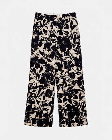 Pantalon Parlya Pantalon en lin imprimé ZAPA