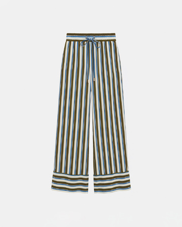 Pantalon Poesie Pantalon à rayures en viscose ZAPA