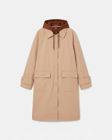 Parka Pascal Parka &agrave; capuche amovible sable ZAPA