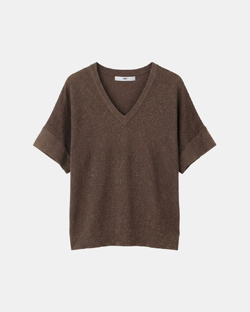 Pull Pradel V Pull en viscose brume ZAPA