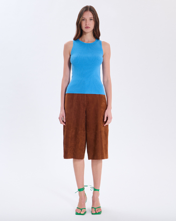 Pull Naho Pull en viscose bleu ocean ZAPA